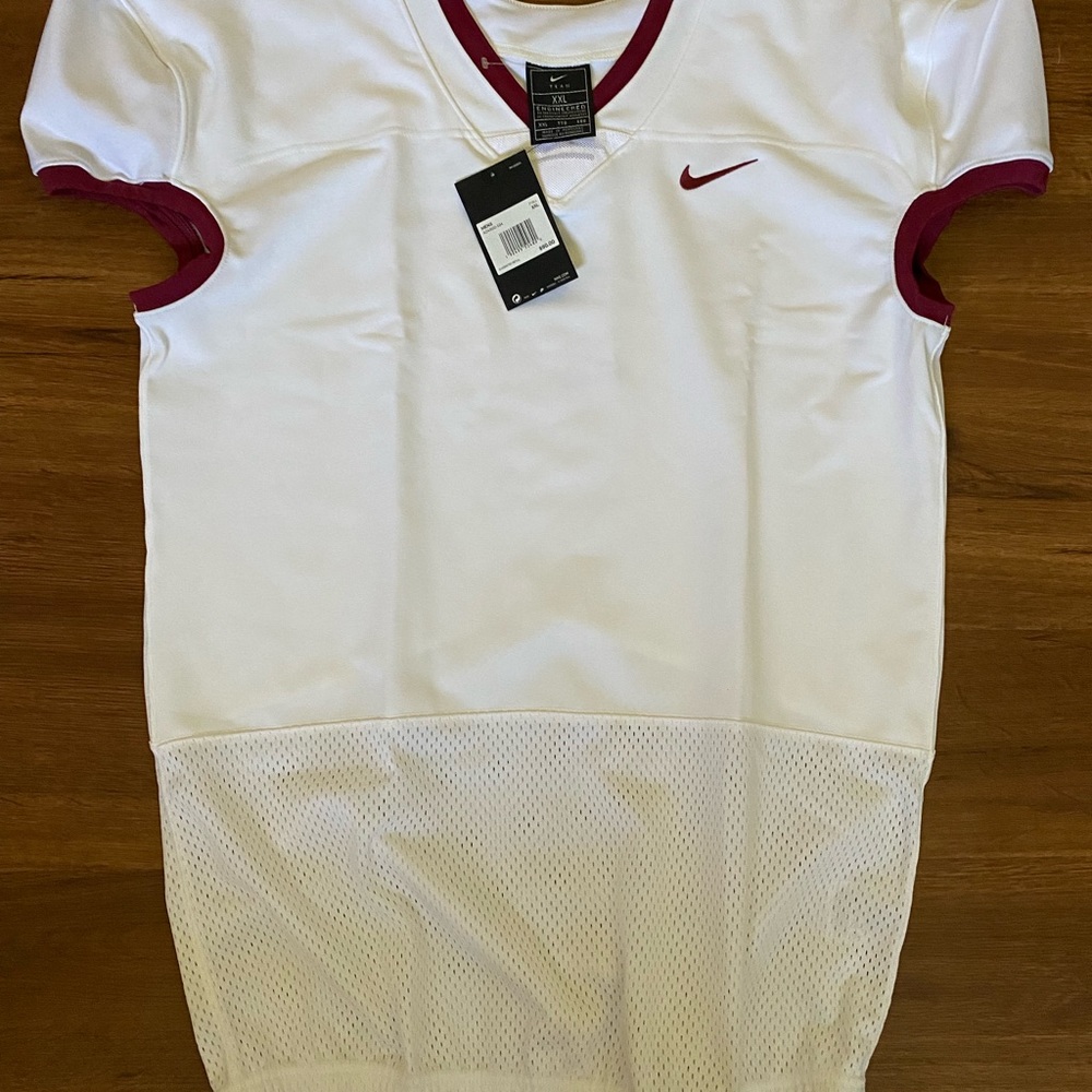 Nike Vapor Untouchable Football Practice Jersey Vented Men's XXL Red White AO480